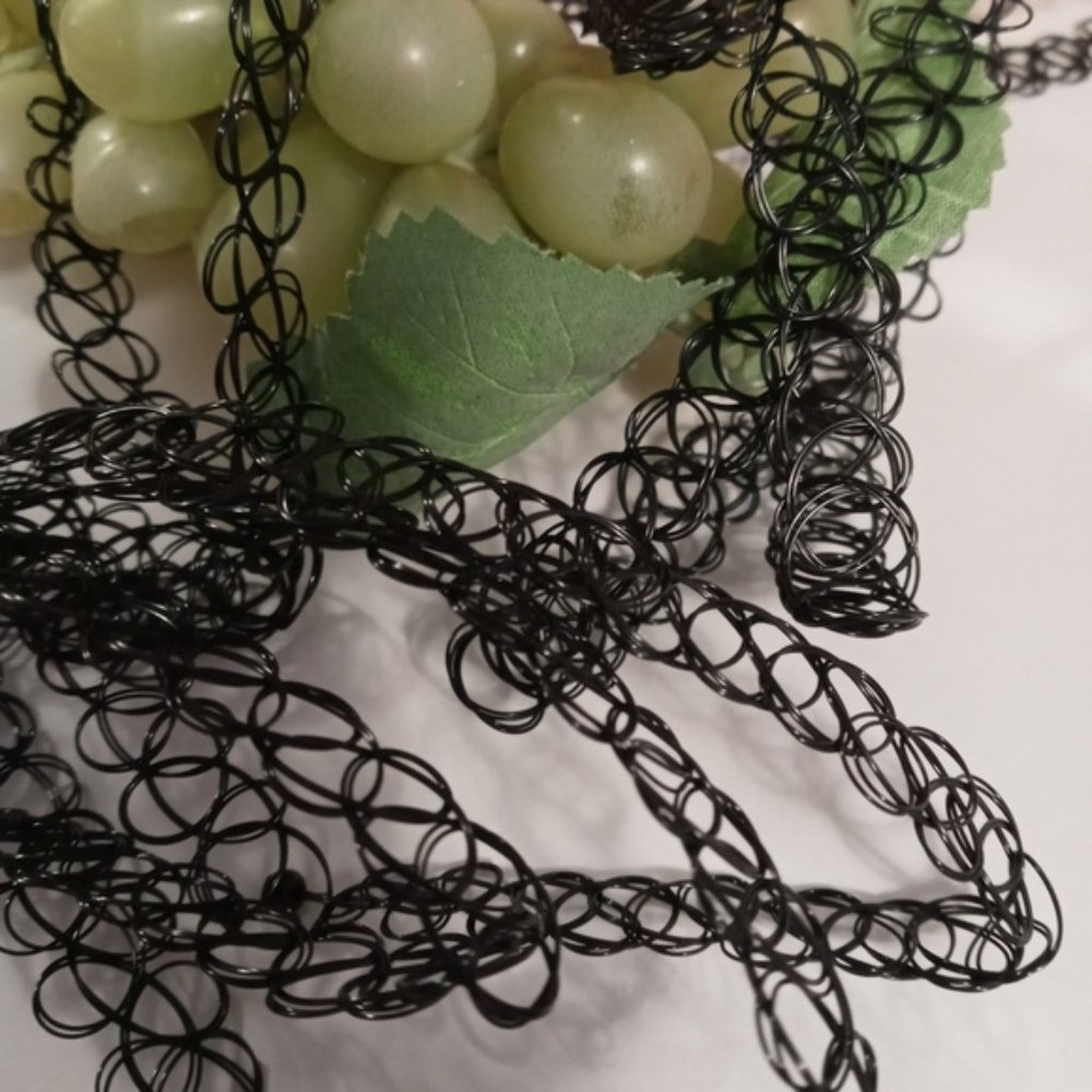 14 Pack Hot Exotic Stretch Elastic Choker Necklace - Picture 4 of 5